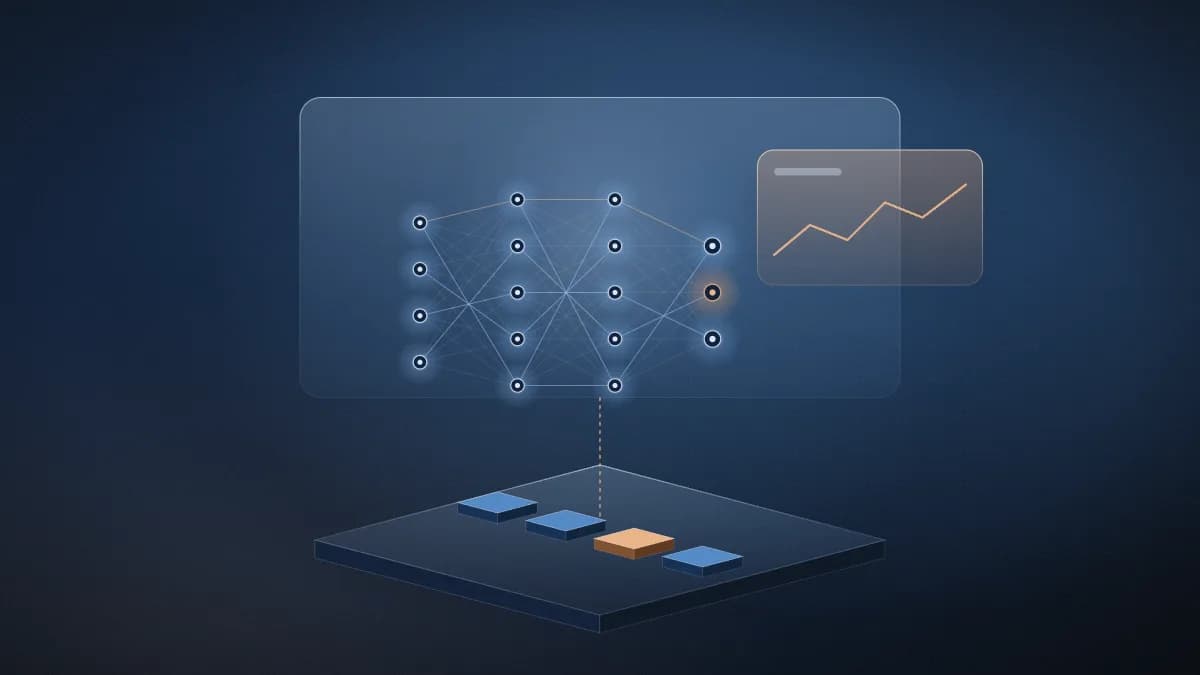 Model layers running on cloud infrastructure and producing insight panels